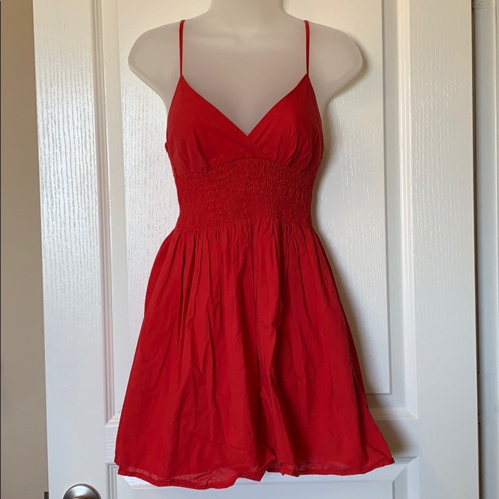 Crimson Red Sundress